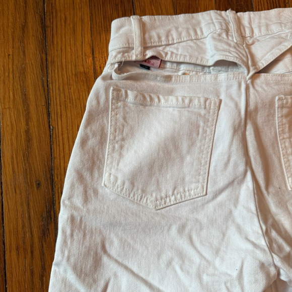 Revice Cutout Flare 70s Retro Jeans White Avalon Size 28 - Picture 4 of 12